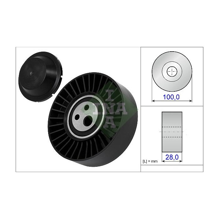 INA Spannrolle, Keilrippenriemen 531063520