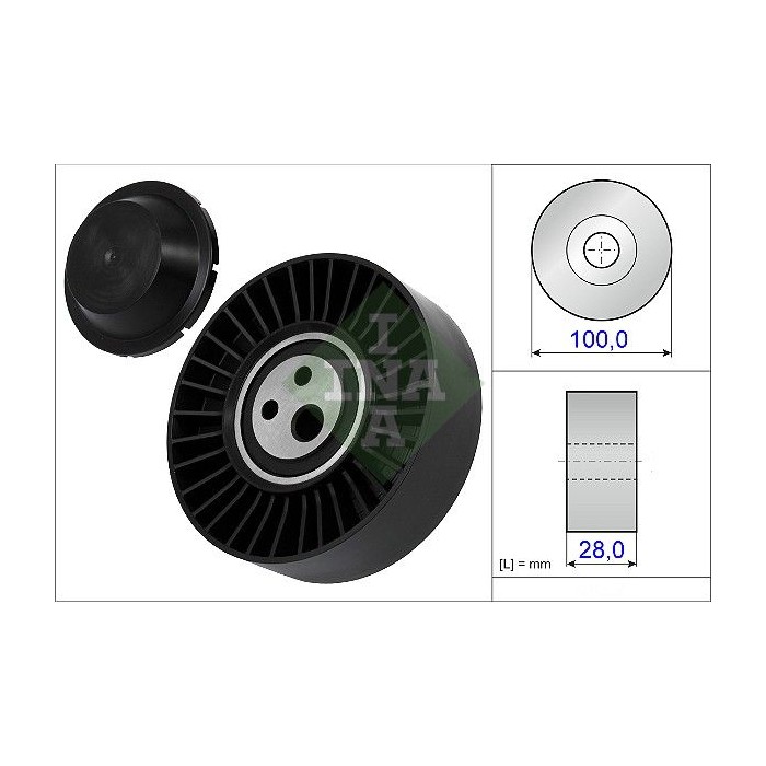 INA Spannrolle, Keilrippenriemen 531063520