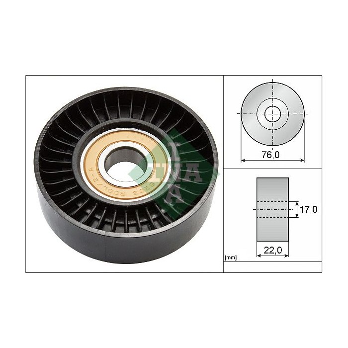 INA Spannrolle, Keilrippenriemen 531067730