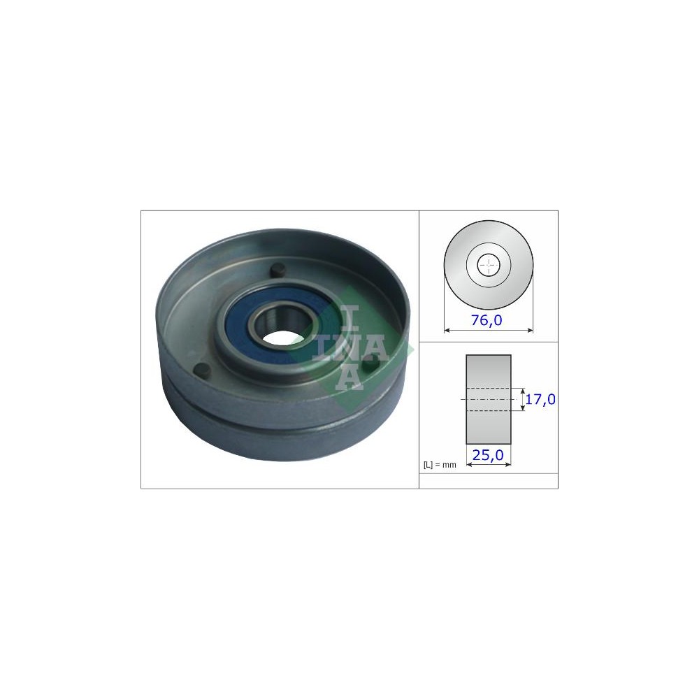 INA Spannrolle, Keilrippenriemen 531075130