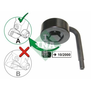 INA Spannrolle, Keilrippenriemen 531078910