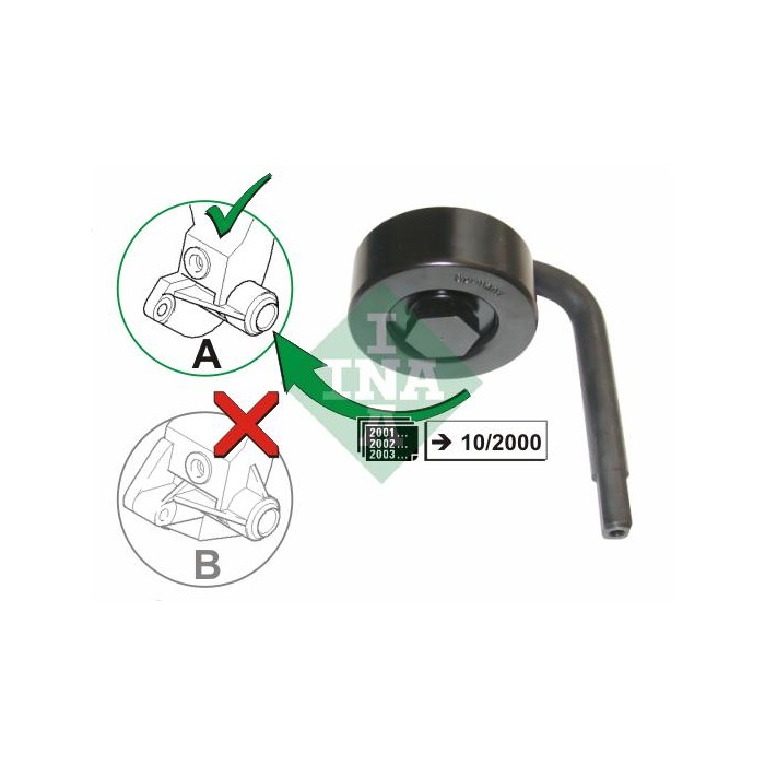 INA Spannrolle, Keilrippenriemen 531078910