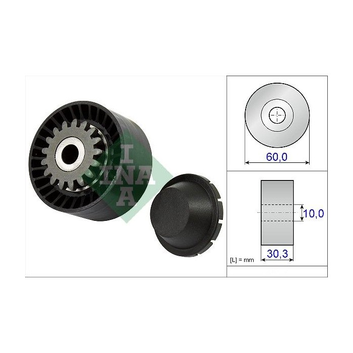 INA Spannrolle, Keilrippenriemen 531081110