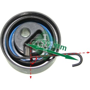 INA Spannrolle, Zahnriemen 531081910