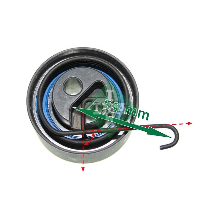 INA Spannrolle, Zahnriemen 531081910