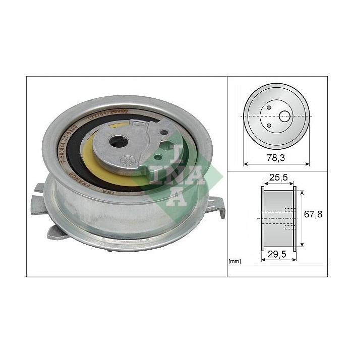 INA Spannrolle, Zahnriemen 531082510