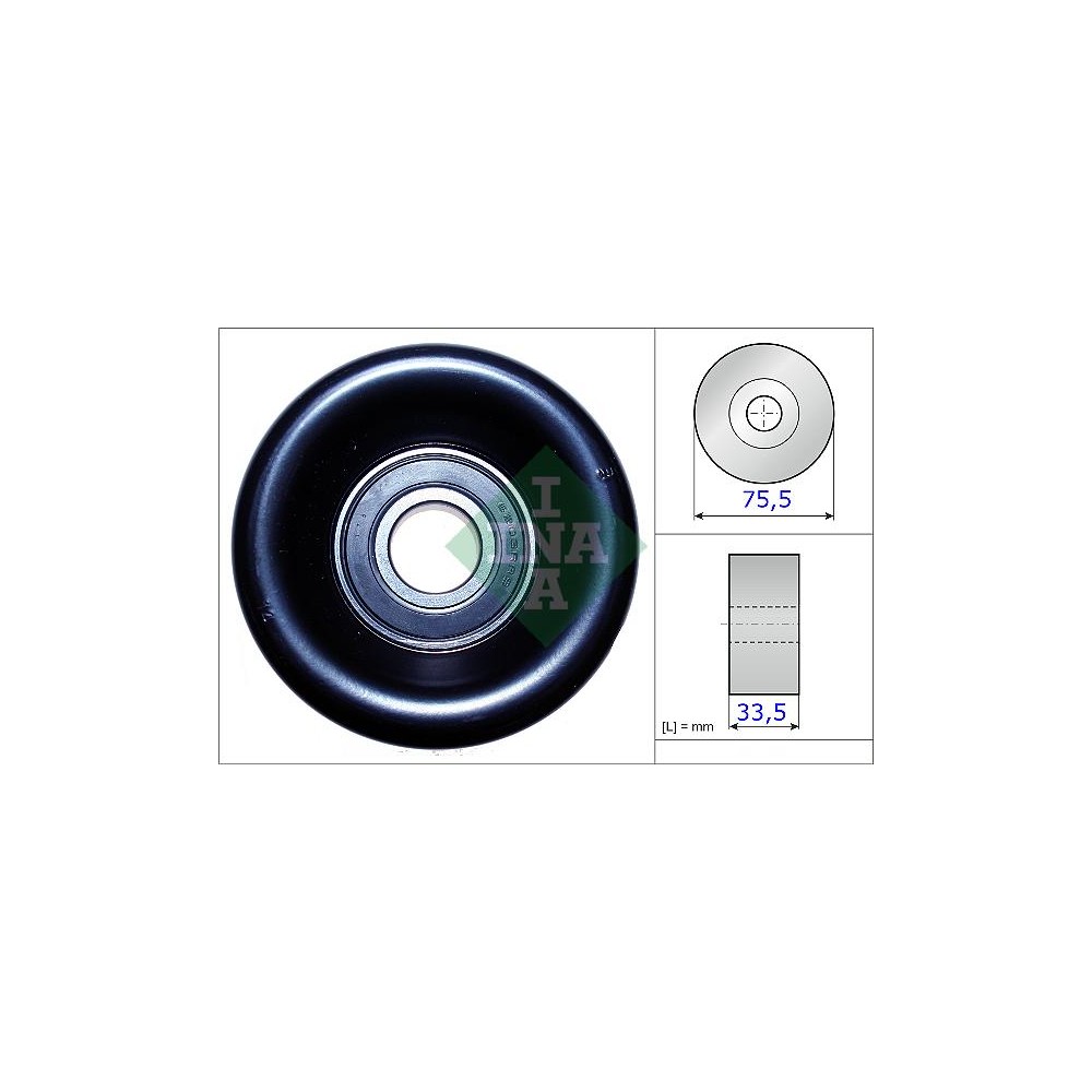 INA Spannrolle, Keilrippenriemen 531082710