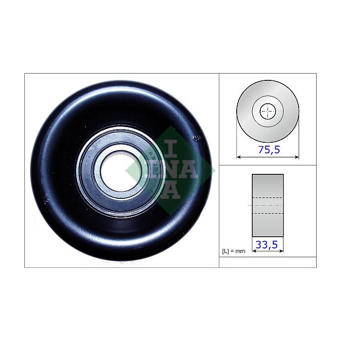 INA Spannrolle, Keilrippenriemen 531082710