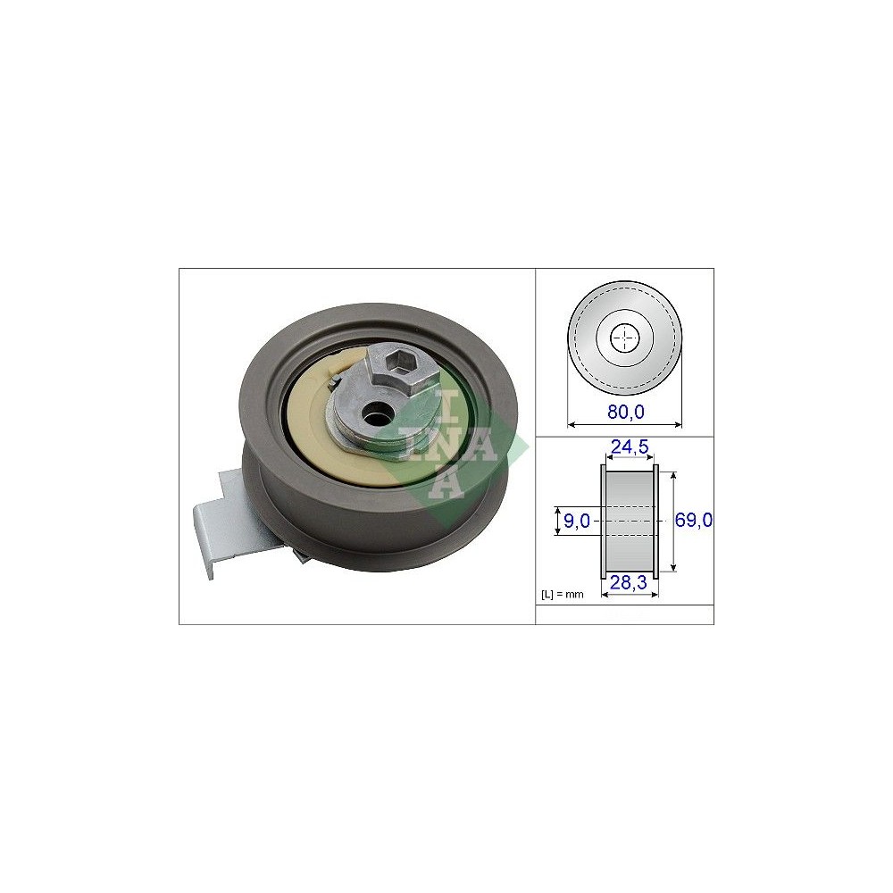 INA Spannrolle, Zahnriemen 531084010