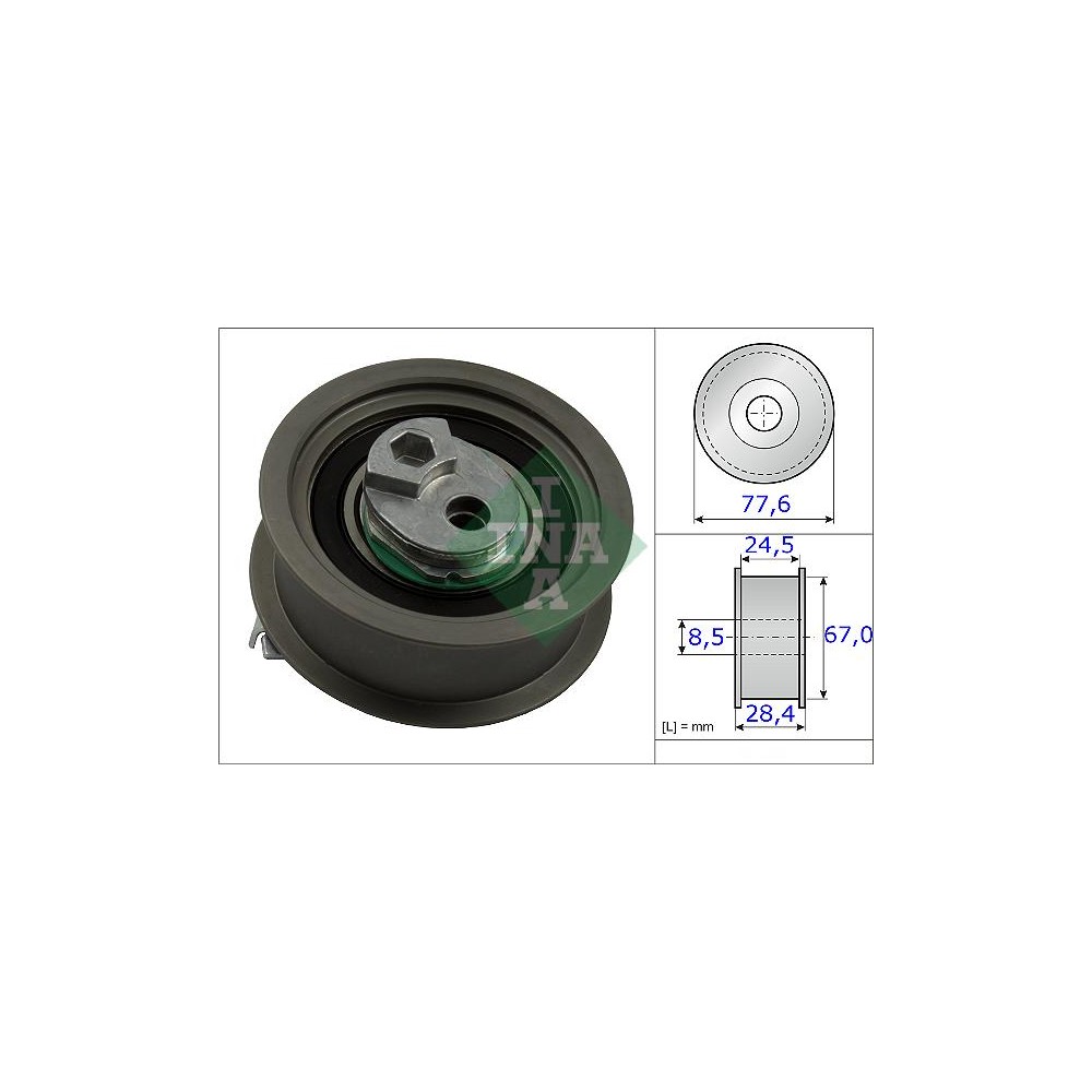 INA Spannrolle, Zahnriemen 531085110