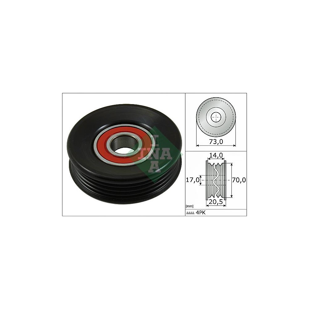 INA Spannrolle, Keilrippenriemen 531085310