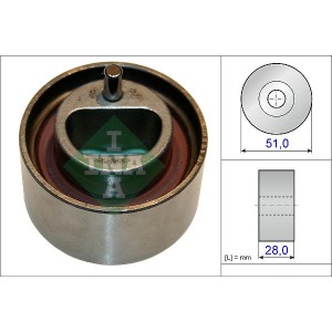 INA Spannrolle, Zahnriemen 531085510