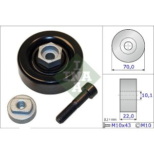 INA Spannrolle, Keilrippenriemen 531086410