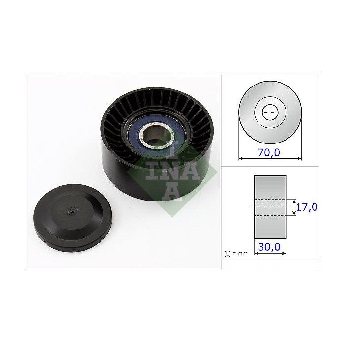 INA Spannrolle, Keilrippenriemen 531087310