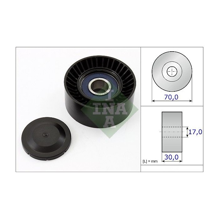 INA Spannrolle, Keilrippenriemen 531087310