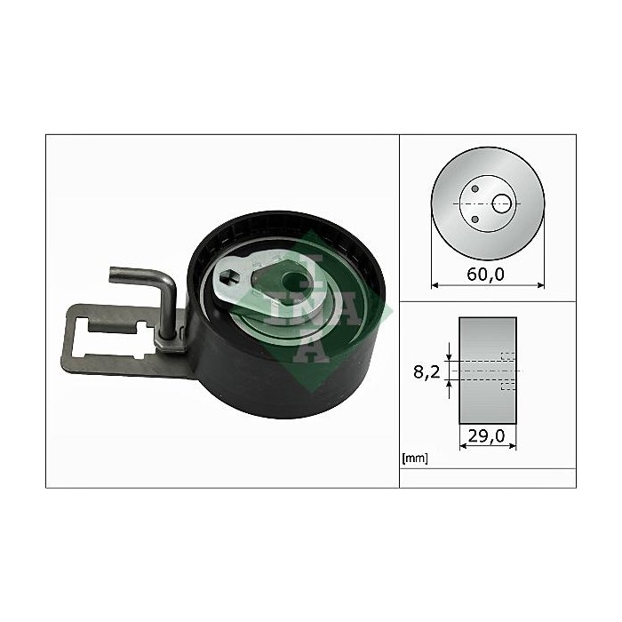 INA Spannrolle, Zahnriemen 531088410