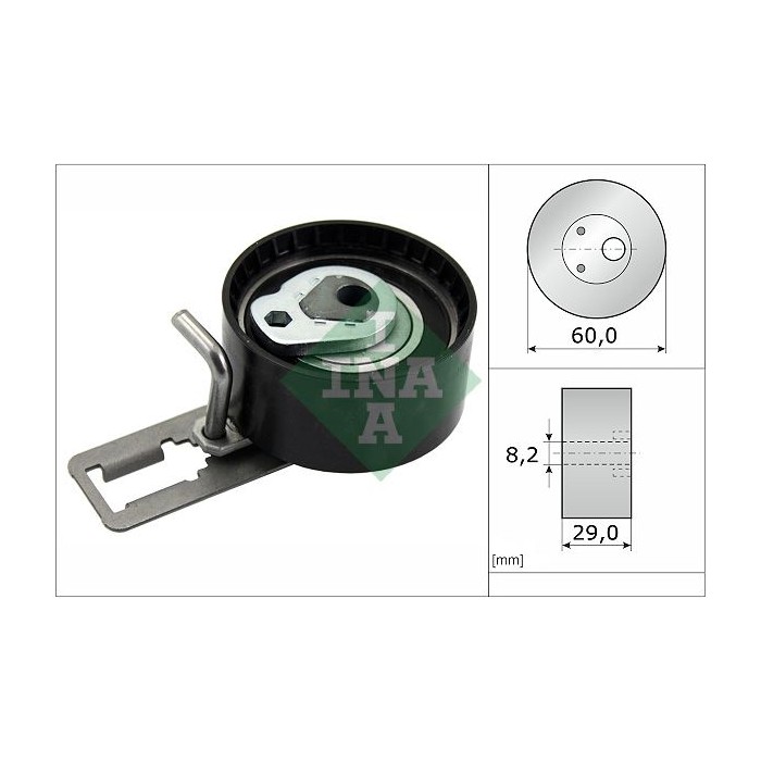 INA Spannrolle, Zahnriemen 531088410