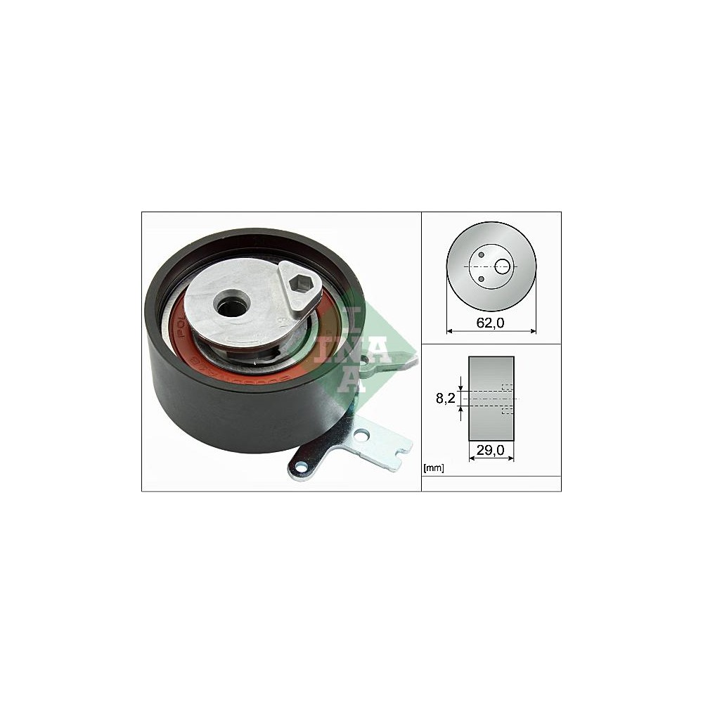 INA Spannrolle, Zahnriemen 531089710