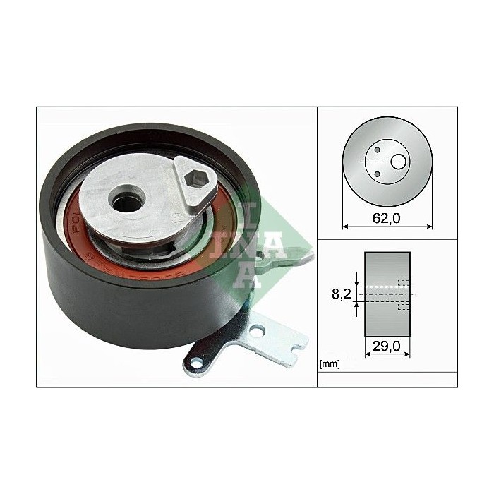 INA Spannrolle, Zahnriemen 531089710