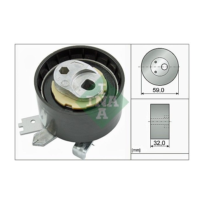 INA Spannrolle, Zahnriemen 531090610