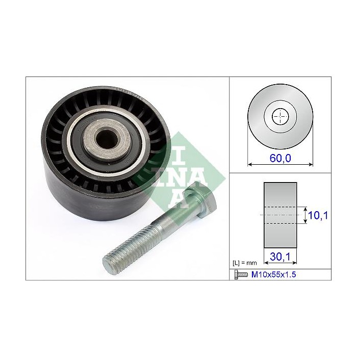 INA Umlenk-Führungsrolle, Zahnriemen 532002010