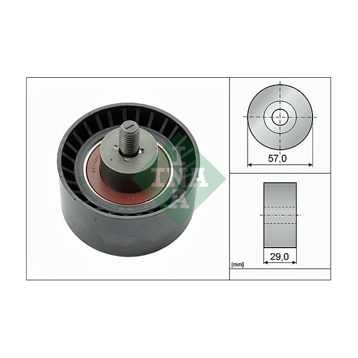 INA Umlenk-Führungsrolle, Zahnriemen 532012010