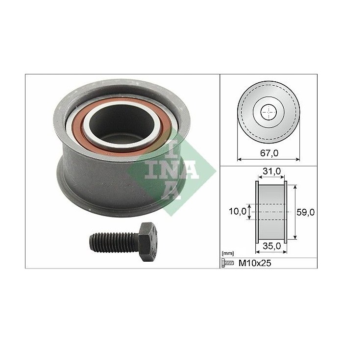 INA Umlenk-Führungsrolle, Zahnriemen 532015910