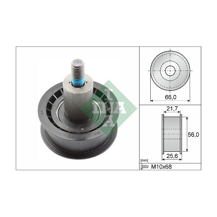 INA Umlenk-Führungsrolle, Zahnriemen 532016710