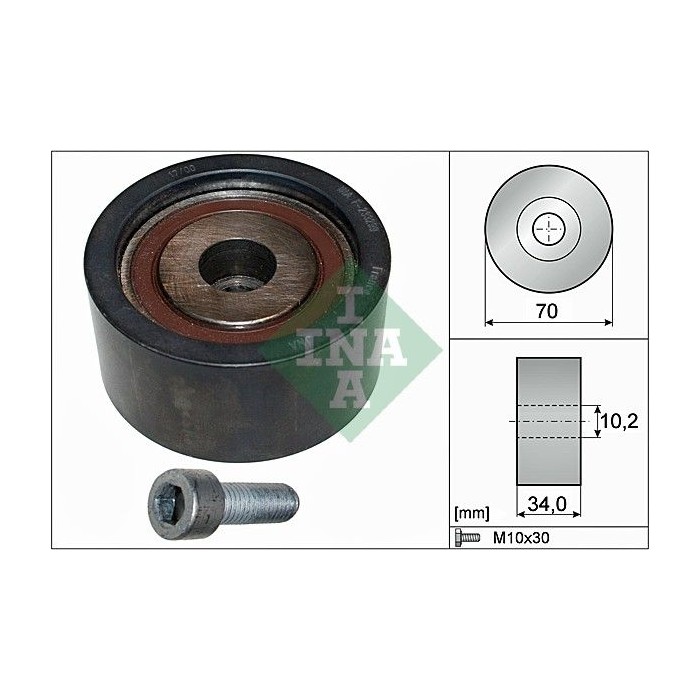 INA Umlenk-Führungsrolle, Zahnriemen 532018910