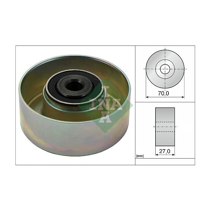 INA Umlenk-Führungsrolle, Keilrippenriemen 532021410