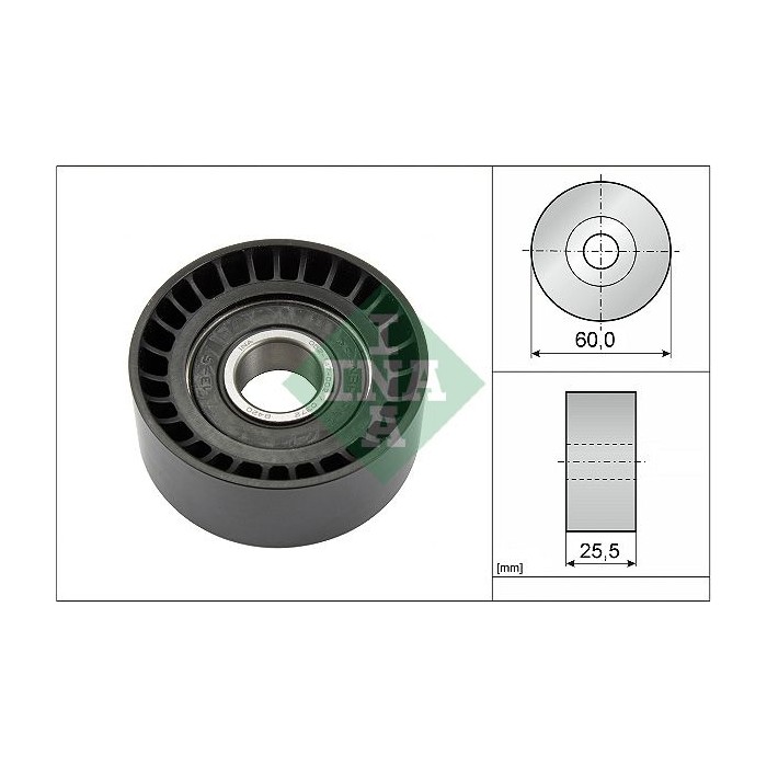 INA Umlenk-Führungsrolle, Keilrippenriemen 532024310