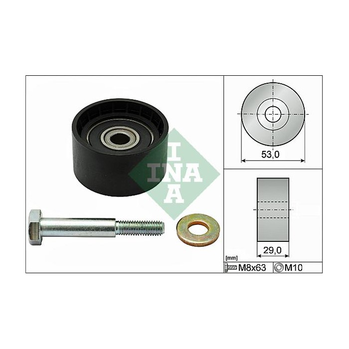 INA Umlenk-Führungsrolle, Zahnriemen 532028710