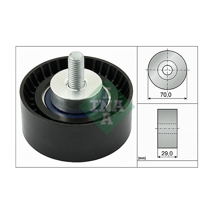 INA Umlenk-Führungsrolle, Keilrippenriemen 532029810