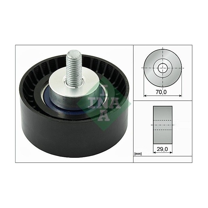 INA Umlenk-Führungsrolle, Keilrippenriemen 532029810