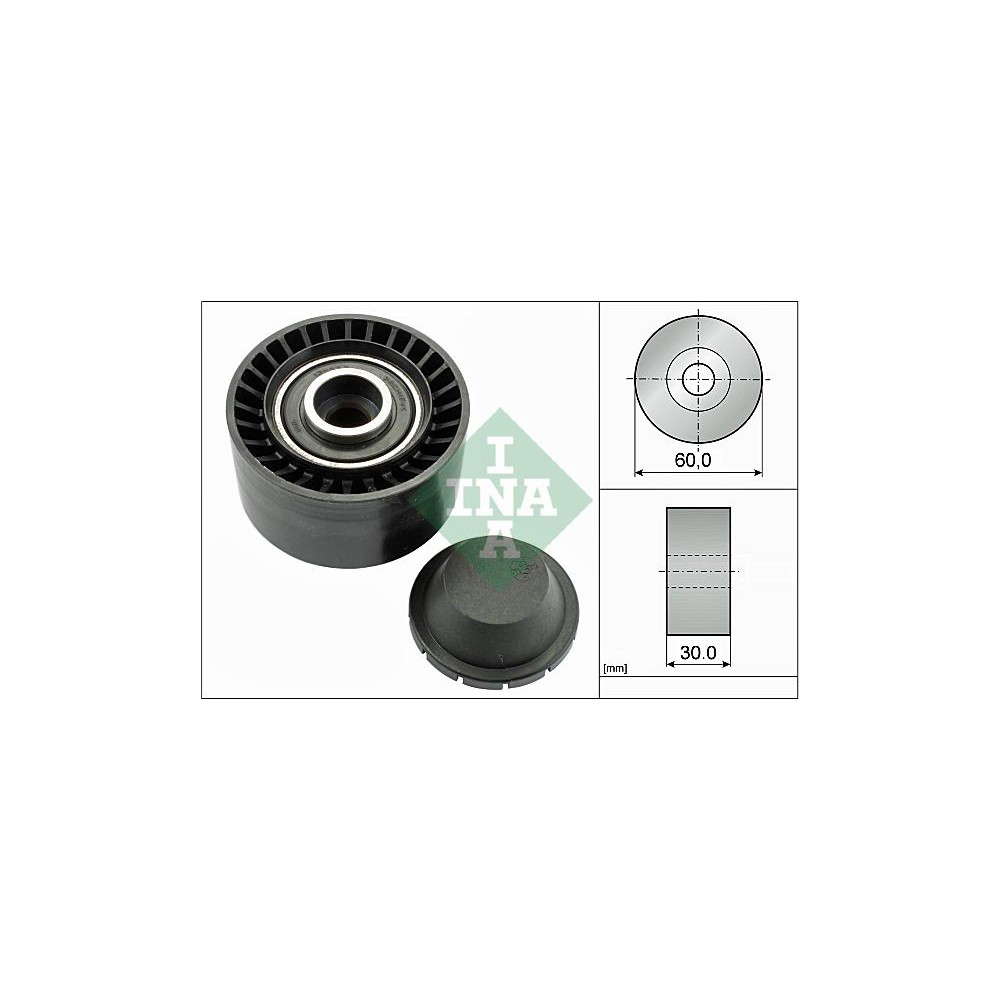 INA Umlenk-Führungsrolle, Keilrippenriemen 532032010