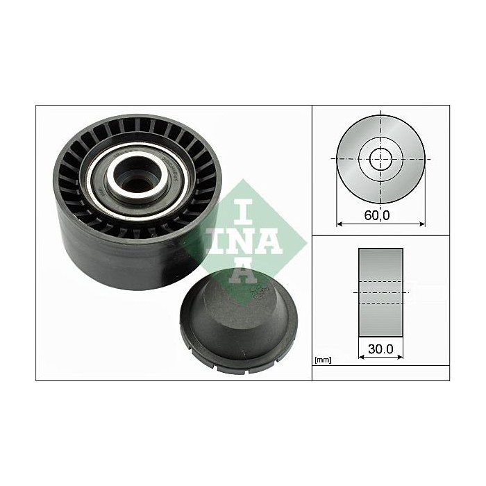 INA Umlenk-Führungsrolle, Keilrippenriemen 532032010