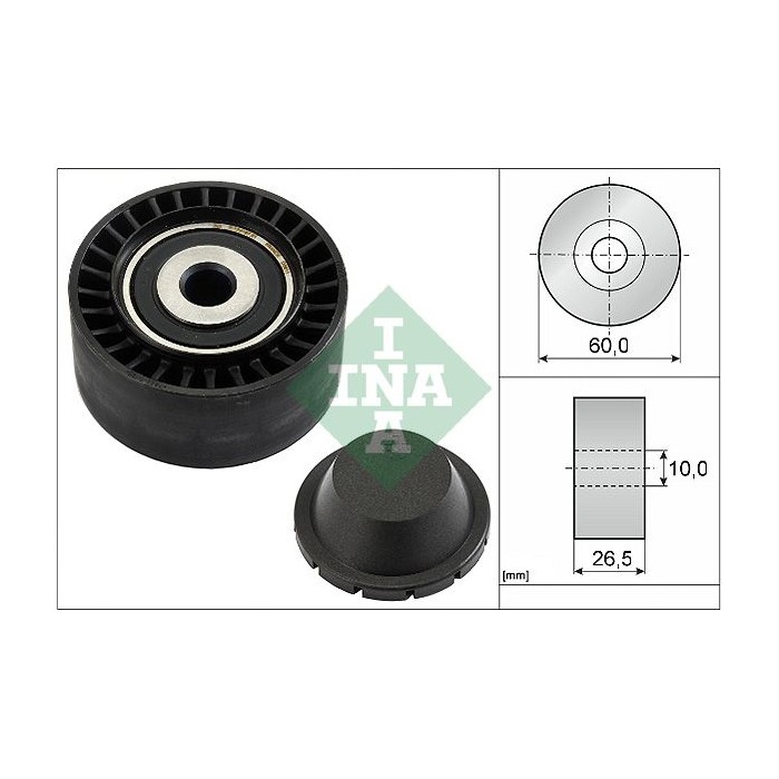 INA Umlenk-Führungsrolle, Keilrippenriemen 532033110