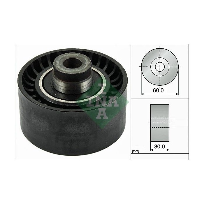 INA Umlenk-Führungsrolle, Zahnriemen 532034510