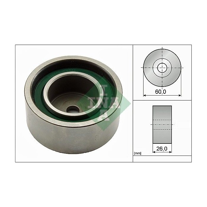 INA Umlenk-Führungsrolle, Keilrippenriemen 532036720