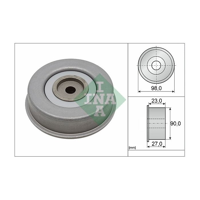 INA Umlenk-Führungsrolle, Keilrippenriemen 532038120