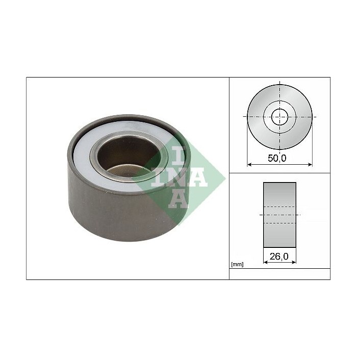 INA Umlenk-Führungsrolle, Keilrippenriemen 532039220