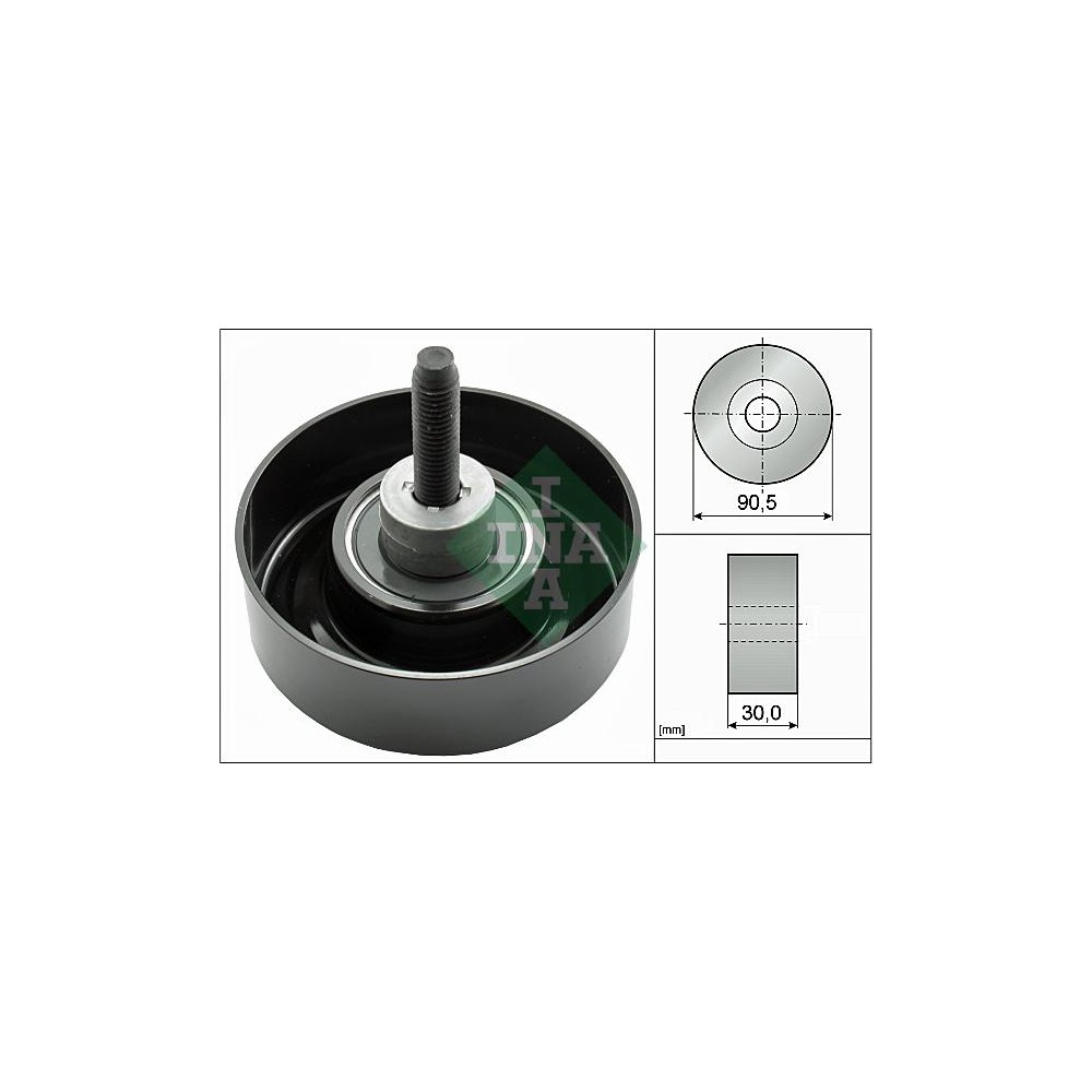 INA Umlenk-Führungsrolle, Keilrippenriemen 532040530