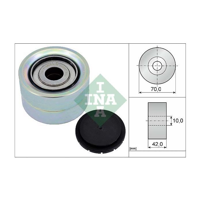 INA Umlenk-Führungsrolle, Keilrippenriemen 532041210