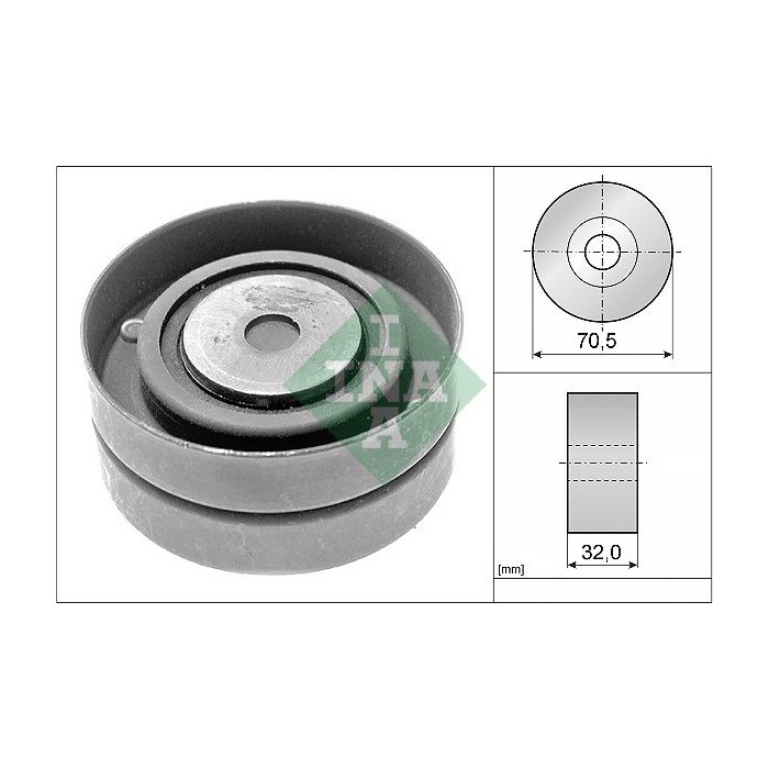 INA Umlenk-Führungsrolle, Zahnriemen 532042610