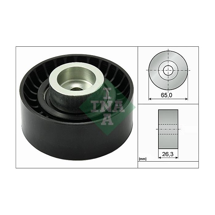 INA Umlenk-Führungsrolle, Keilrippenriemen 532047010