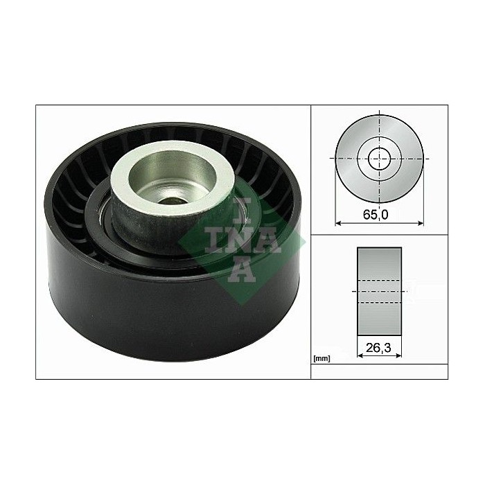 INA Umlenk-Führungsrolle, Keilrippenriemen 532047010