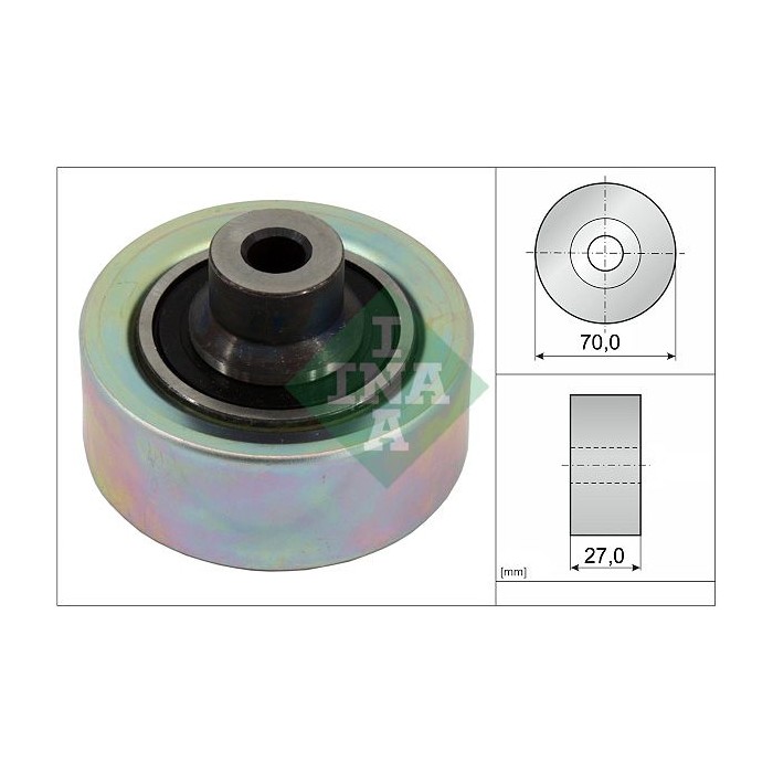 INA Umlenk-Führungsrolle, Keilrippenriemen 532047410