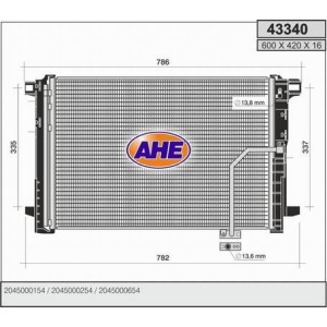 AHE Kondensator, Klimaanlage 43340