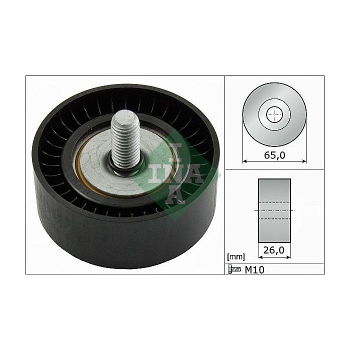 INA Umlenk-Führungsrolle, Keilrippenriemen 532047910