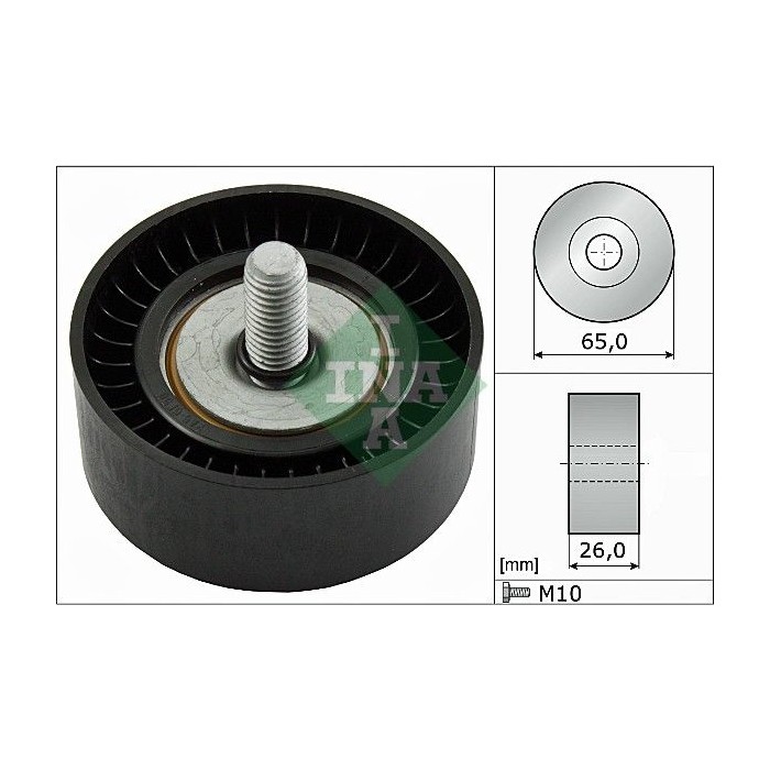 INA Umlenk-Führungsrolle, Keilrippenriemen 532047910